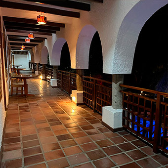 Balcones del hotel Silberstein.